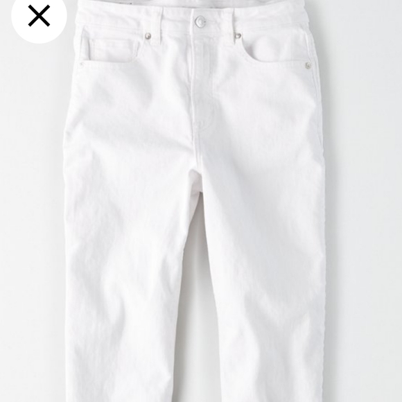 AEO WHITE CURVY MO. JEANS - Picture 3 of 12